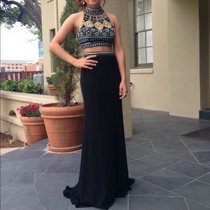 Sherri Hill Two Piece Prom Dress